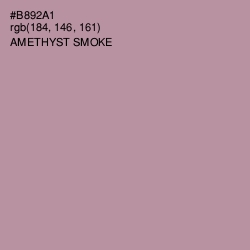 #B892A1 - Amethyst Smoke Color Image